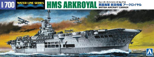 Aoshima 06974 1:700 H.M.S. ARK ROYAL 1941 BRITISH AIRCRAFT CARRIER