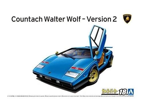 Aoshima 20285 1:24 76 WOLF Countach Version 2
