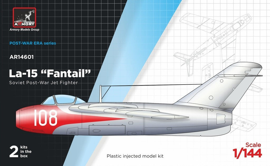 Armory AR14601 1:144 Lavochkin La-15 Fantail fighter