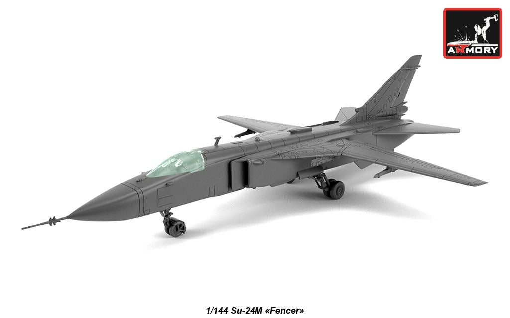 Armory 14702 1:144 Sukhoi Su-24M 'Fencer' in ex-USSR countries service: USSR, Ukraine, Belarus'
