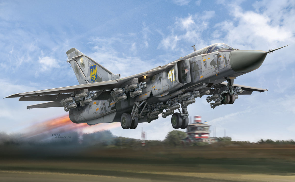Armory 14704 1:144 Sukhoi Su-24M 'Fencer' Ukrainian modern 'pixel' camo