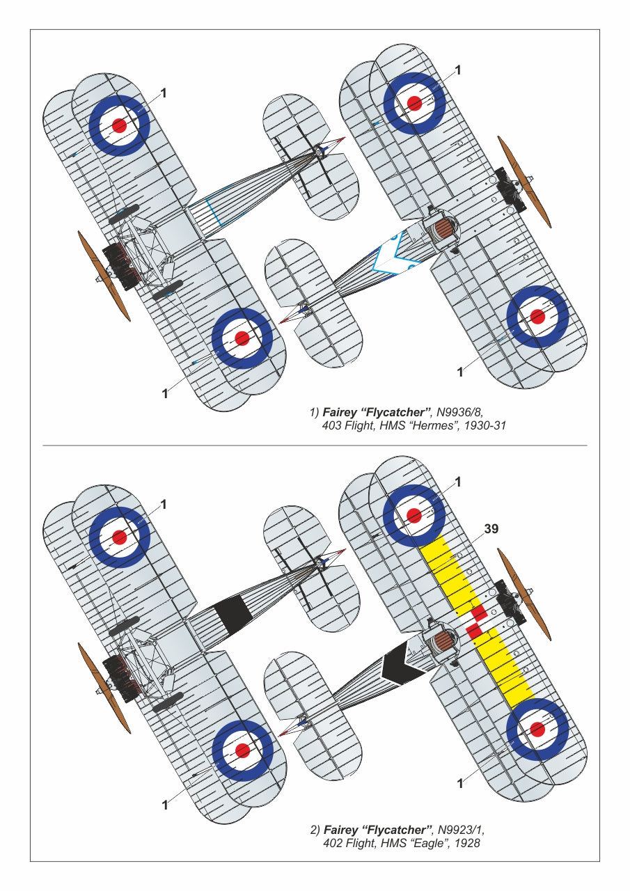 Armory 48001 1:48 Fairey Flycatcher early version. British mid-war Fleet Air Arm Fighter.