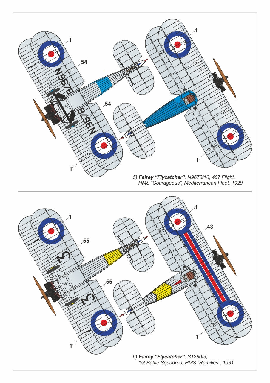 Armory 48001 1:48 Fairey Flycatcher early version. British mid-war Fleet Air Arm Fighter.