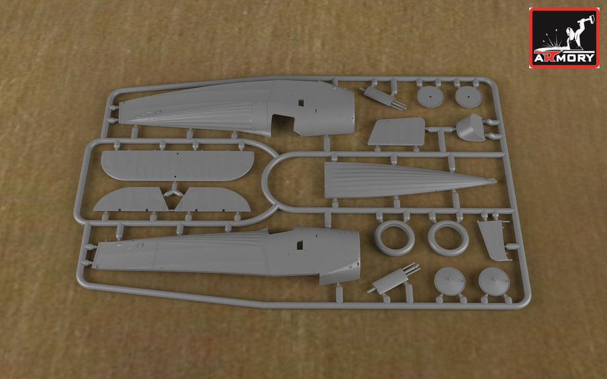 Armory 48001 1:48 Fairey Flycatcher early version. British mid-war Fleet Air Arm Fighter.
