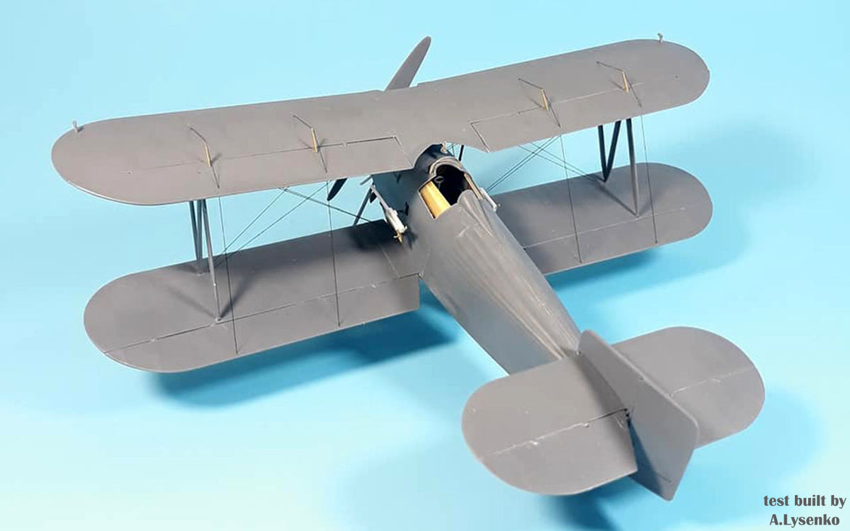 Armory 48001 1:48 Fairey Flycatcher early version. British mid-war Fleet Air Arm Fighter.