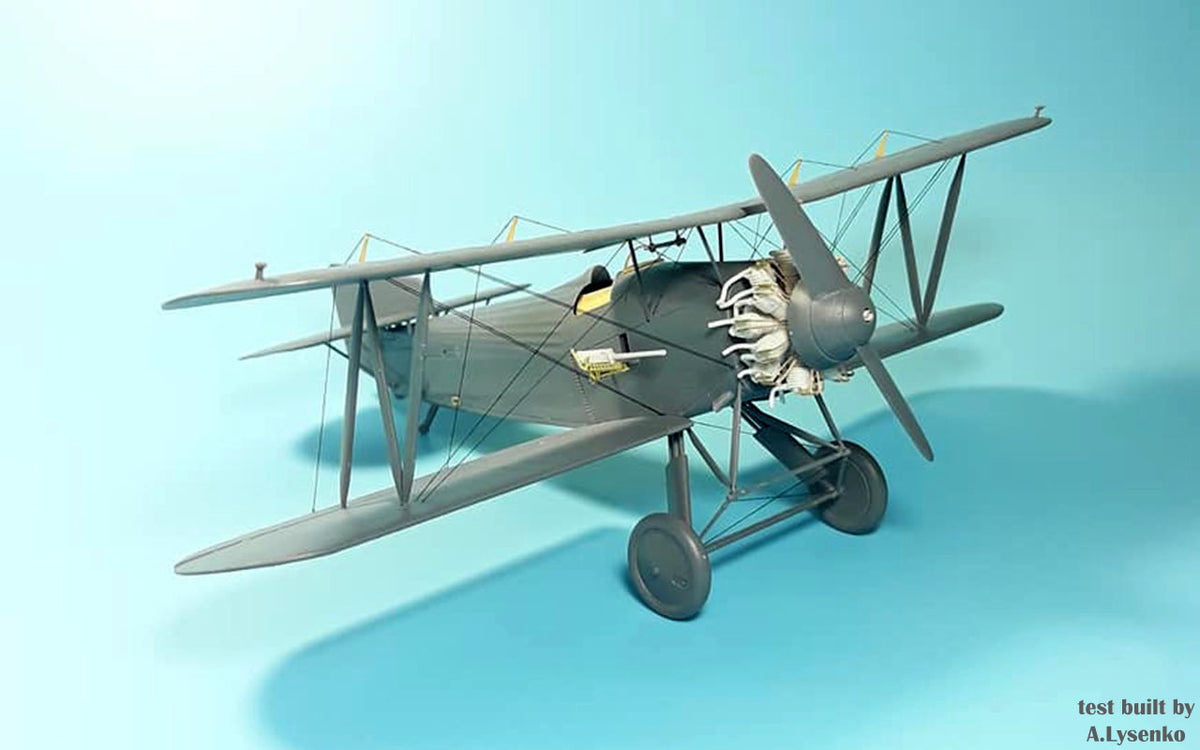 Armory 48001 1:48 Fairey Flycatcher early version. British mid-war Fleet Air Arm Fighter.