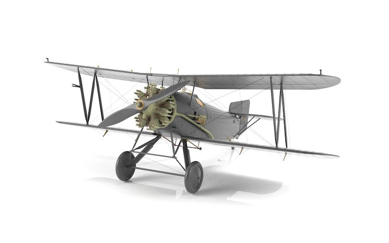 Armory 48002 1:48 Fairey Flycatcher late version with Jaguar-IV engine plastic injected kit with etched and resin parts