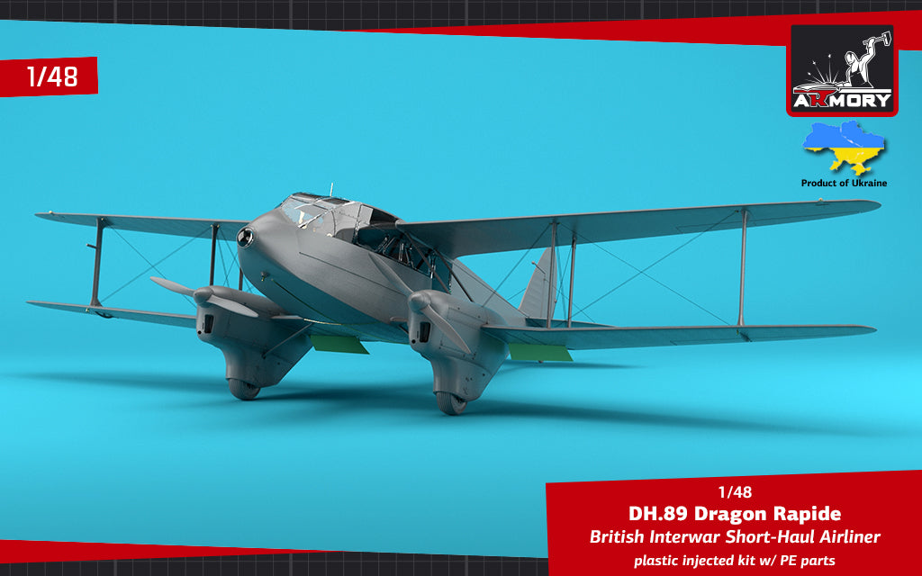 Armory 48005 1:48 de Havilland DH.89A Dragon Rapide