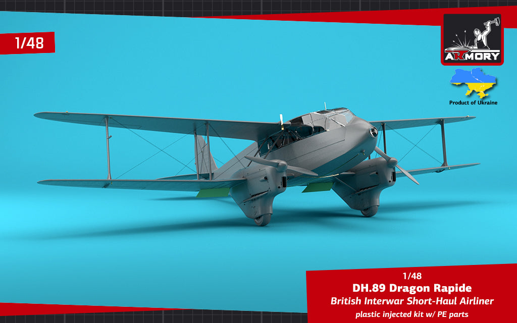 Armory 48005 1:48 de Havilland DH.89A Dragon Rapide