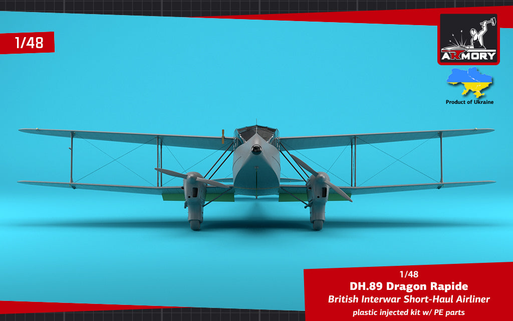 Armory 48005 1:48 de Havilland DH.89A Dragon Rapide