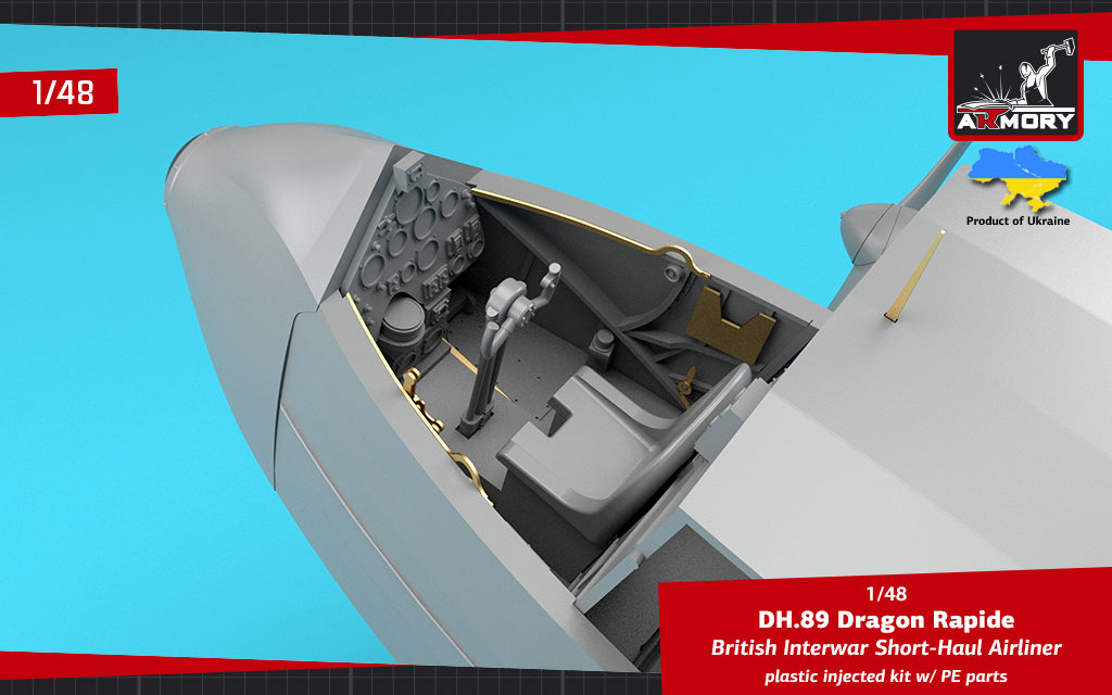 Armory 48005 1:48 de Havilland DH.89A Dragon Rapide