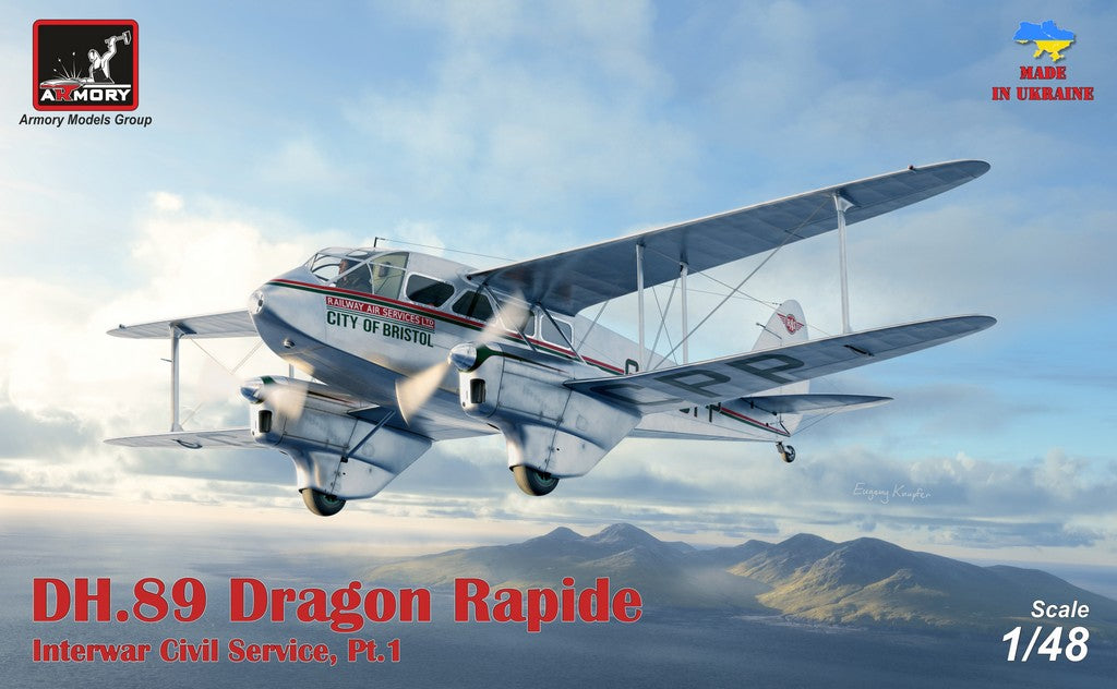 Armory 48005 1:48 de Havilland DH.89A Dragon Rapide