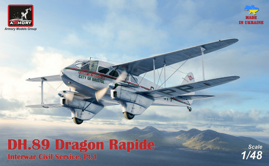 Armory 48005 1:48 de Havilland DH.89A Dragon Rapide