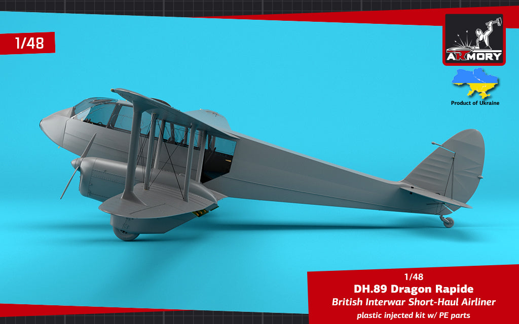 Armory 48005 1:48 de Havilland DH.89A Dragon Rapide