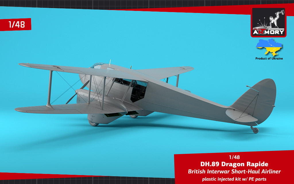 Armory 48005 1:48 de Havilland DH.89A Dragon Rapide