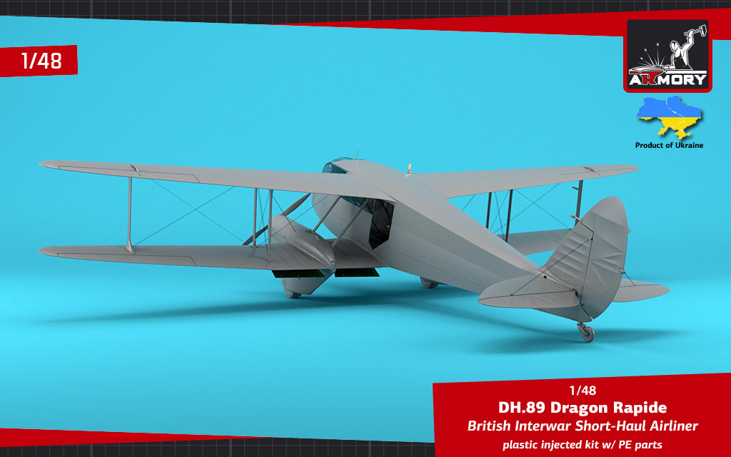 Armory 48005 1:48 de Havilland DH.89A Dragon Rapide