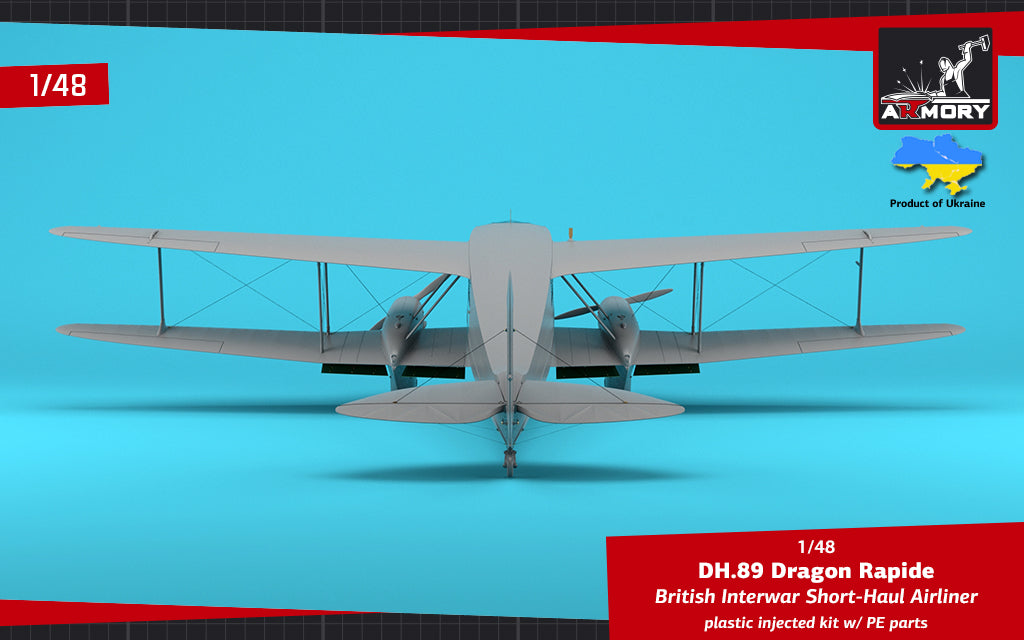 Armory 48005 1:48 de Havilland DH.89A Dragon Rapide