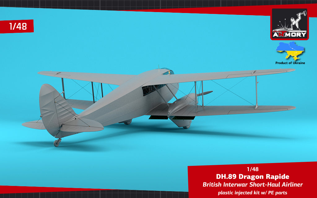 Armory 48005 1:48 de Havilland DH.89A Dragon Rapide