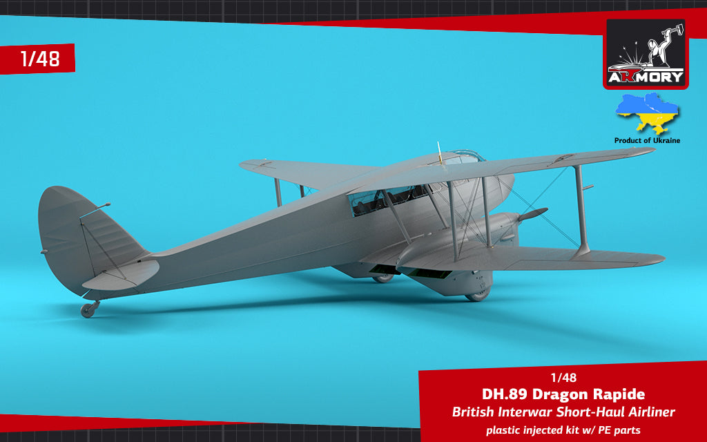 Armory 48005 1:48 de Havilland DH.89A Dragon Rapide
