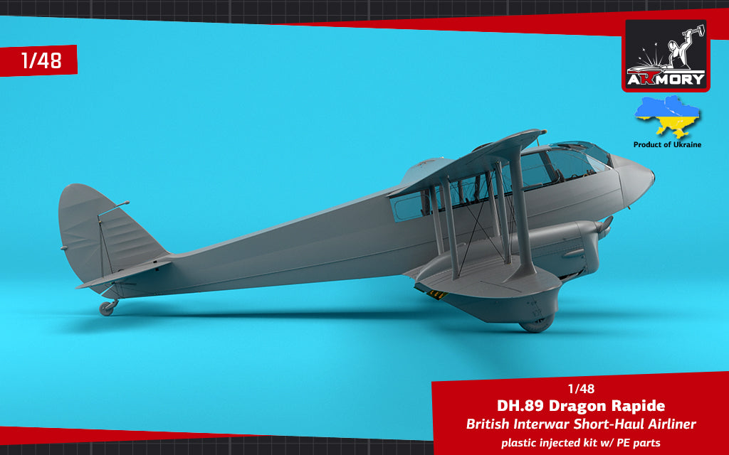 Armory 48005 1:48 de Havilland DH.89A Dragon Rapide