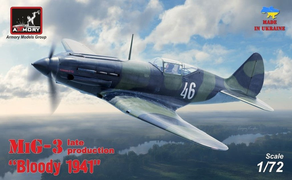 Armory AR72011 1:72 Mikoyan MiG-3 late production version 'Bloody 1941'