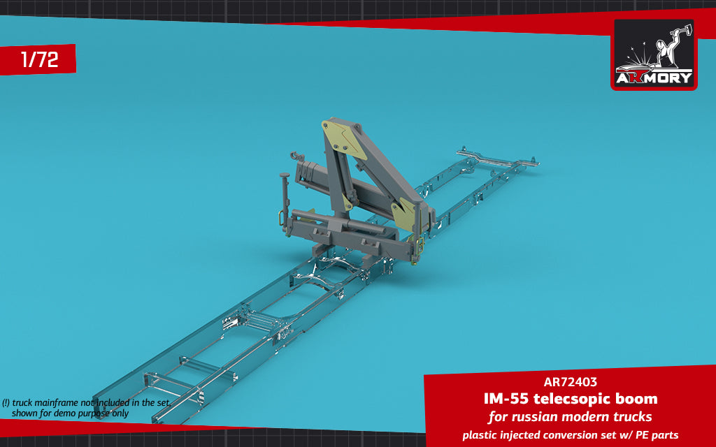 Armory 72403 1:72 IM-55 telecsopic boom, for russian modern trucks