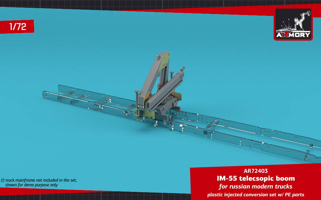 Armory 72403 1:72 IM-55 telecsopic boom, for russian modern trucks