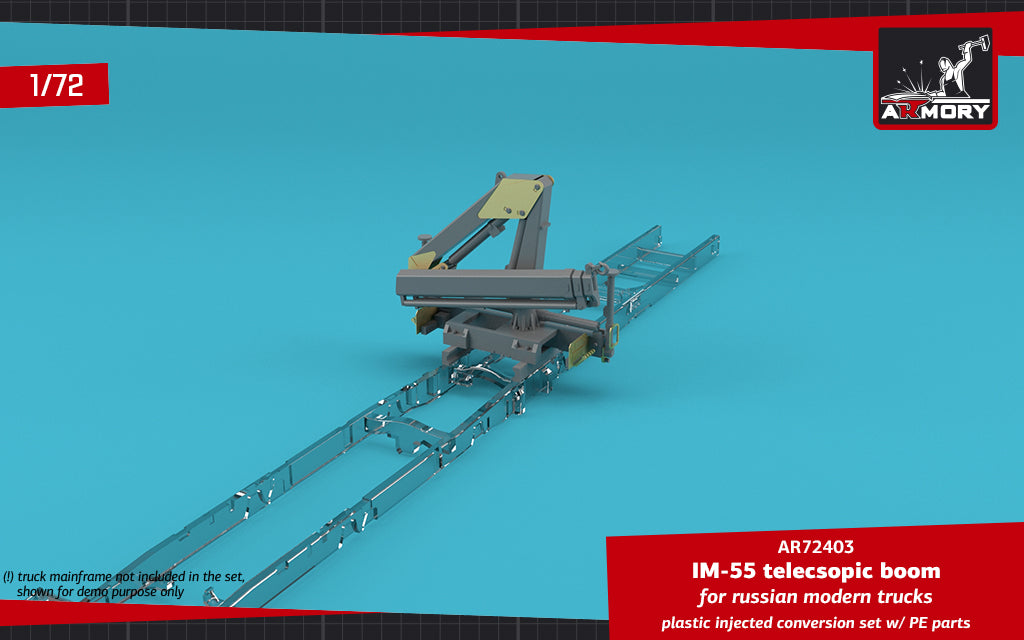 Armory 72403 1:72 IM-55 telecsopic boom, for russian modern trucks
