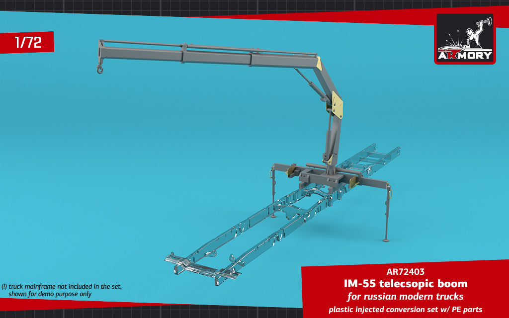 Armory 72403 1:72 IM-55 telecsopic boom, for russian modern trucks