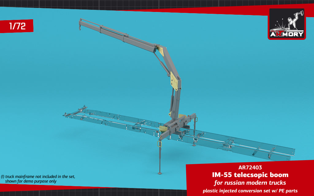Armory 72403 1:72 IM-55 telecsopic boom, for russian modern trucks