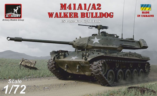 Armory AR72412 1:72 M41A1/A2 Walker Bulldog U.S. post-war Light tank