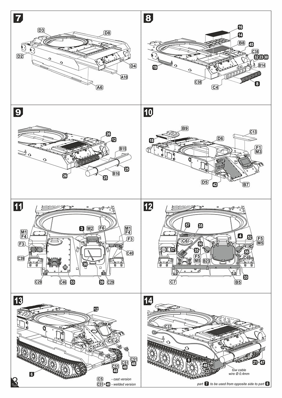Armory 72443 1:72 ZSU-23-4V1 'Shilka' mod.1970, Soviet AA SPG plastic injected kit with PE parts