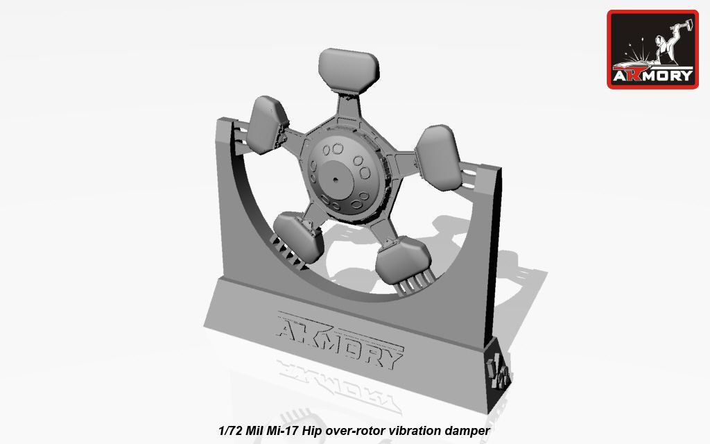 Armory ACA7277 1:72 Mil Mi-17 over-rotor vibration damper