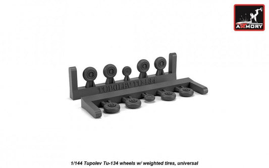 Armory AW14008 1:144 Tupolev Tu-134 wheels
