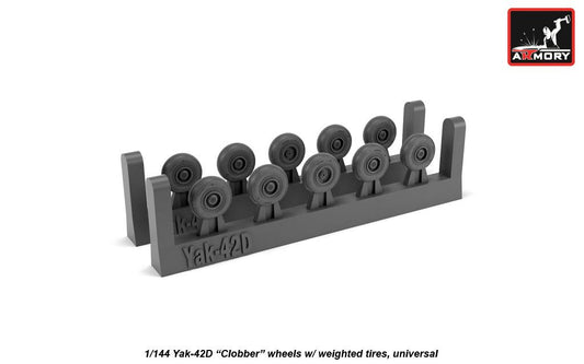 Armory AW14010 1:144 Yakovlev Yak-42D wheels