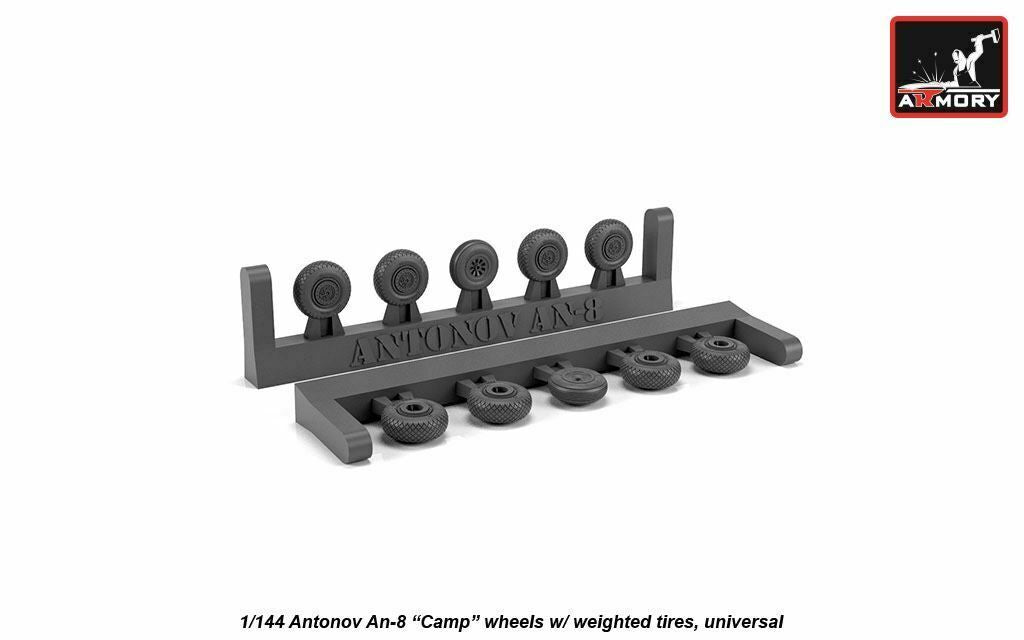 Armory AW14015 1:144 Antonov An-8 wheels