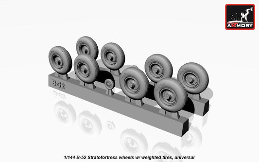 Armory AW14304 1:144 Boeing B-52G/B-52H wheels, weighted