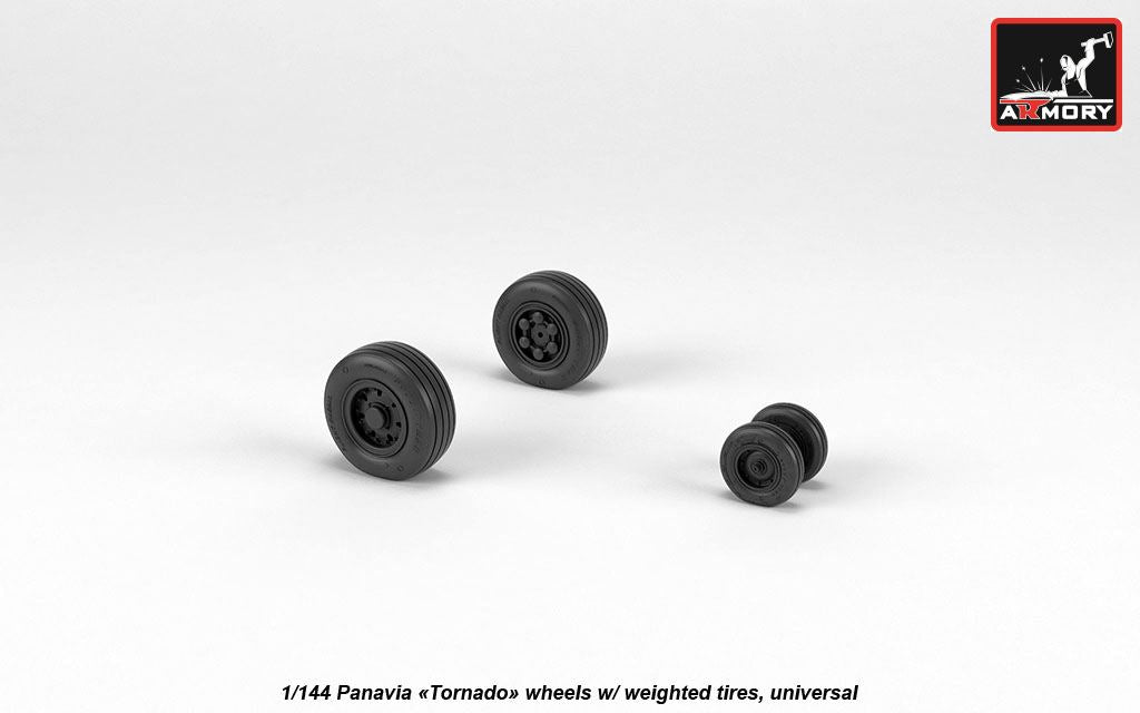 Armory AW14501 1:144 Panavia Tornado ECR/GR.1/GR.4 wheels, weighted