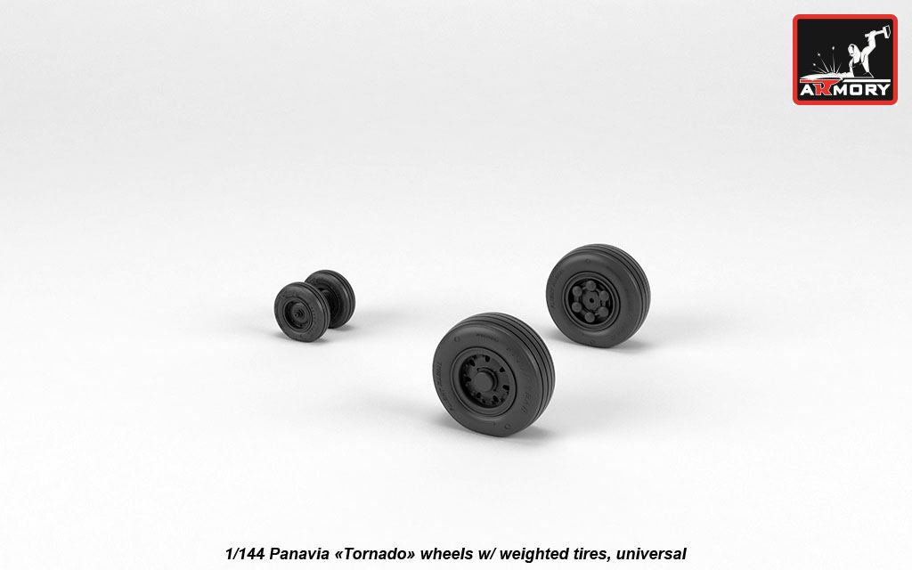 Armory AW14501 1:144 Panavia Tornado ECR/GR.1/GR.4 wheels, weighted