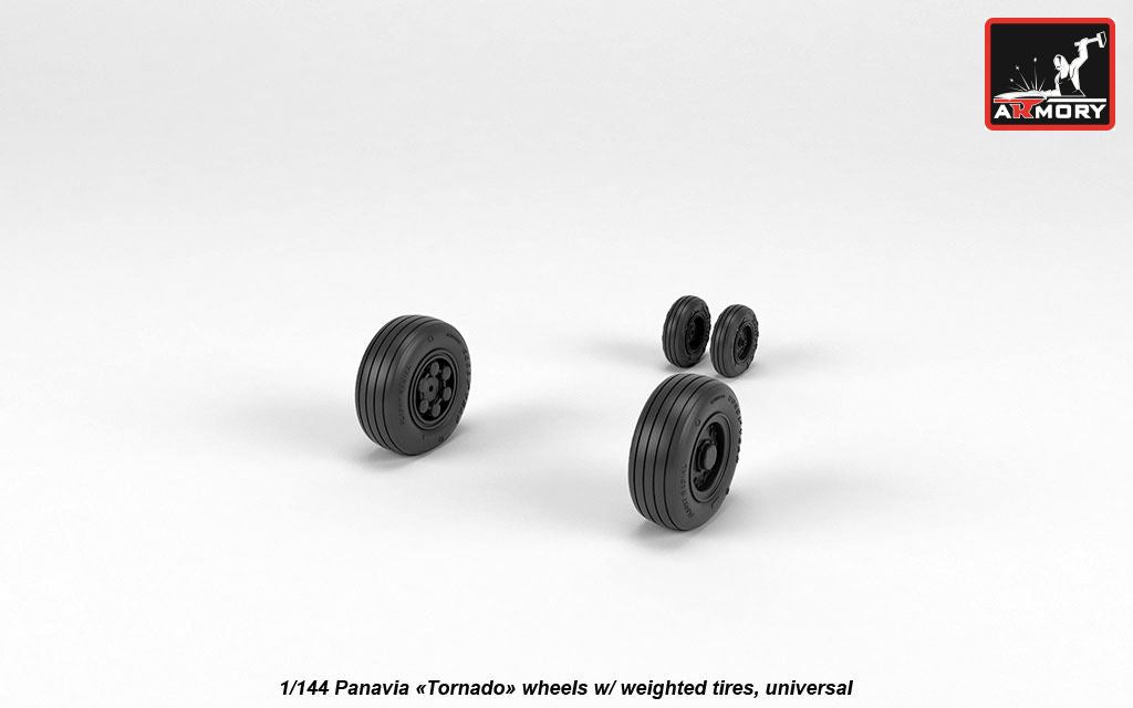 Armory AW14501 1:144 Panavia Tornado ECR/GR.1/GR.4 wheels, weighted