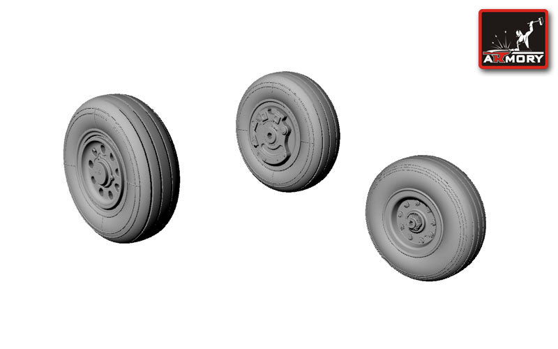 Armory AW48302 1:48 Lockheed-Martin F-35A Lightning-II wheels