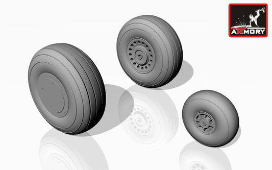 Armory AW48306 1:48 Douglas A-20A Boston wheels, early