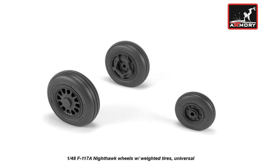 Armory AW48322 1:48 Lockheed F-117A Nighthawk wheels