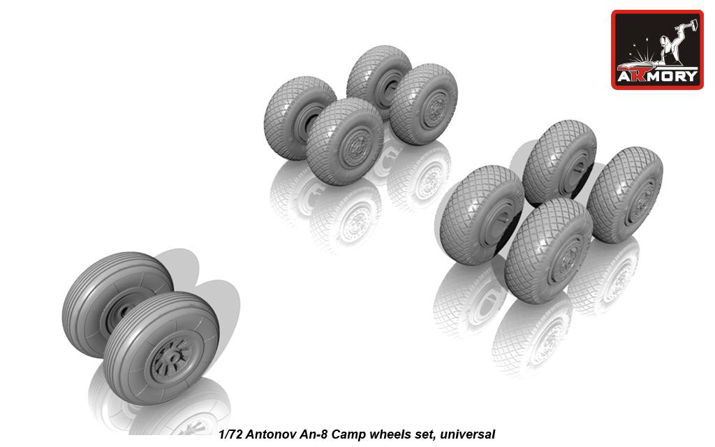 Armory AW72027 1:72 Antonov An-8 wheels