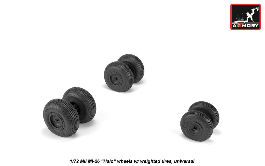 Armory AW72062 1:72 Mil Mi-26 'Halo' wheels