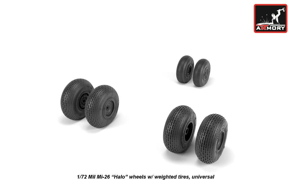 Armory AW72062 1:72 Mil Mi-26 'Halo' wheels