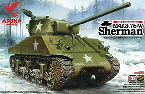 Asuka Model AS35019 1:35 US Sherman M4A3(76) Medium tank