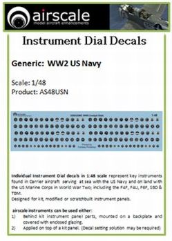 Airscale AS48USN 1:48 U.S. Navy Instruments (x144)