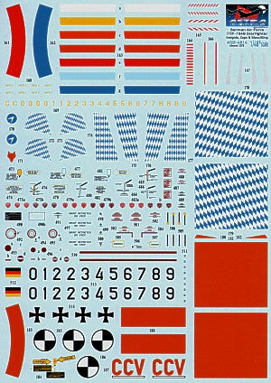 Astra Decals ASD-4816 1:48 German Lockheed F-104G Starfighter Decals