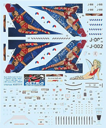 Astra Decals ASD-4819 1:48 General-Dynamics F-16A MLU Fighting Falcon Royal Netherlands Air Force